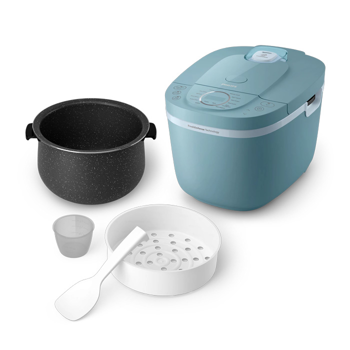 Philips Rice Cooker Digital 3000 Series 1,8 L - HD4716/33 | HD-4716/33